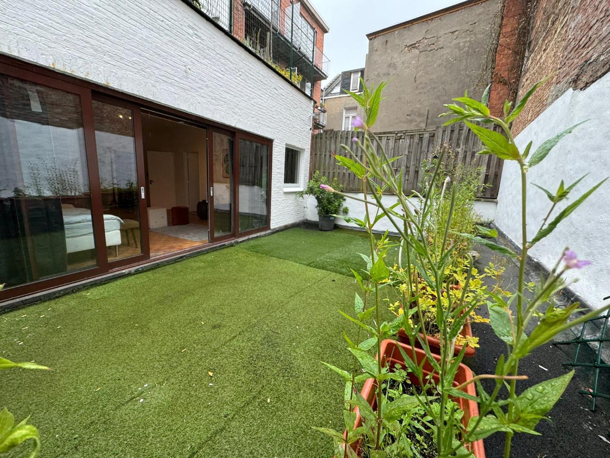 Garden Loft In City Center Meir 1Fl アントウェルペン エクステリア 写真