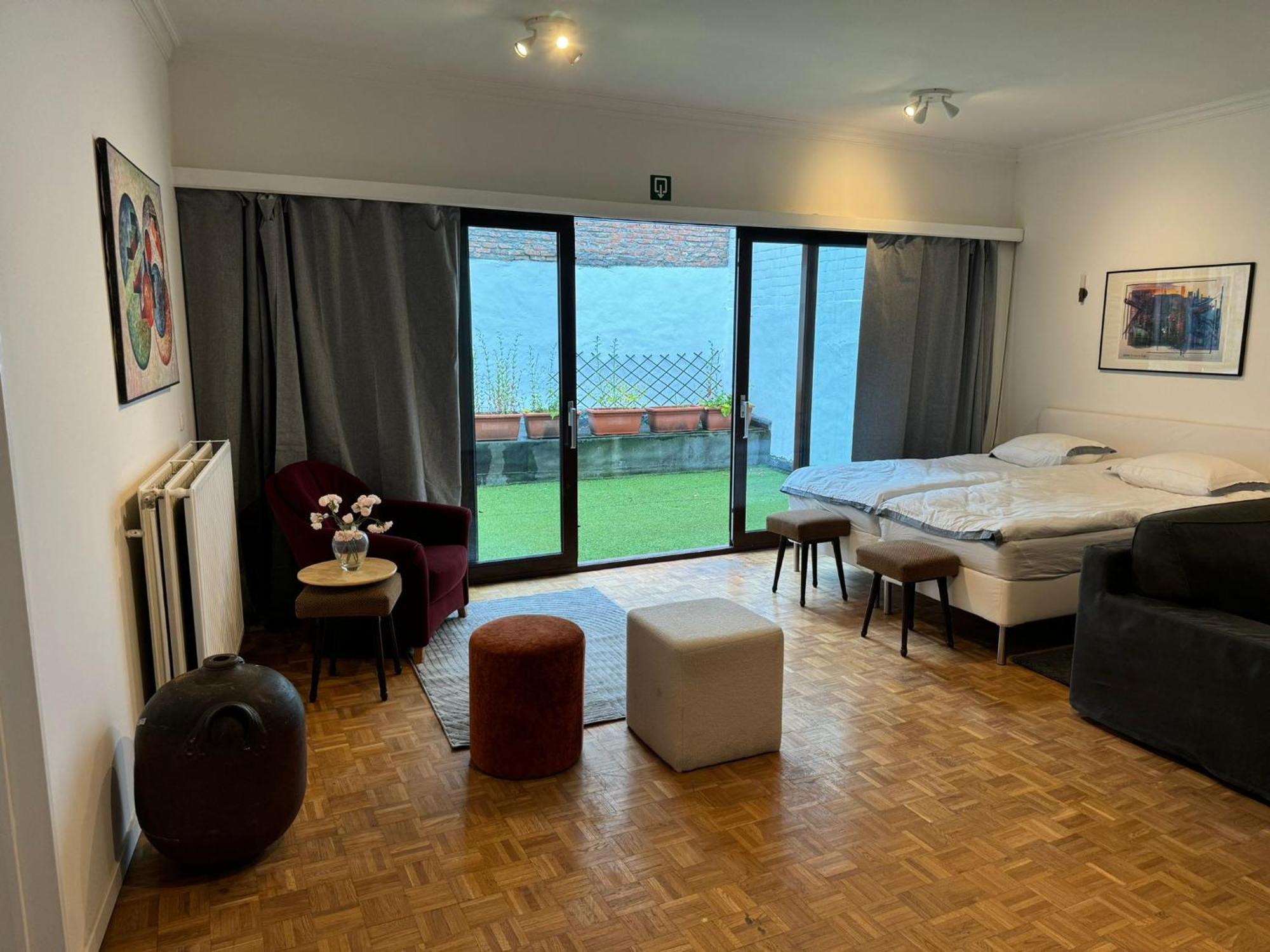 Garden Loft In City Center Meir 1Fl アントウェルペン エクステリア 写真